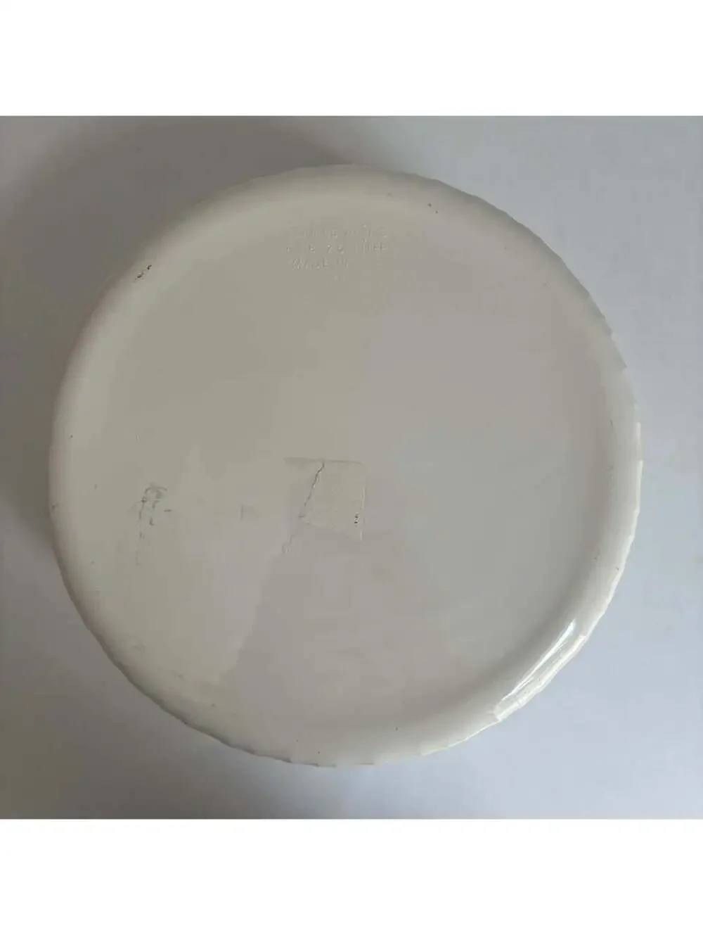 Vintage CorningWare French White F-1-B 2.5 Qt Casserole USA NOS Label No Lid